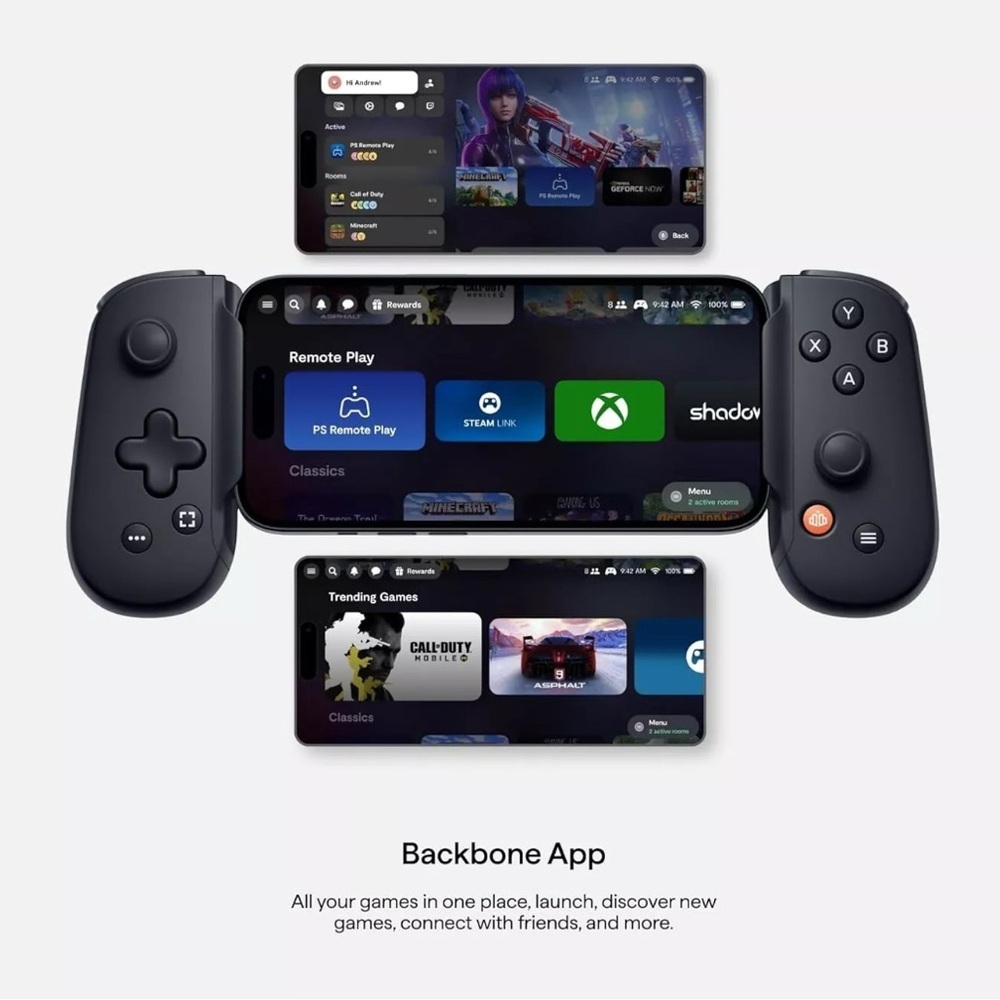 BACKBONE One Mobile Gaming Controller for Android & iPhone 15 Series (USB-C)™ - Picture 3 of 7